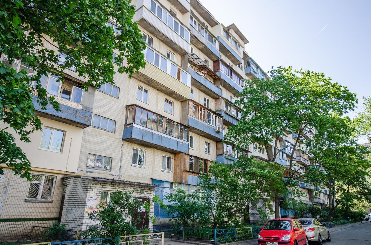 Artal Apartment On Obolonskyi Avenue 16A 基輔 外观 照片